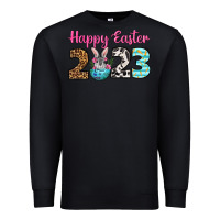 Black Happy Easter 2023 Easter Day Premium Sweatshirt - Neo Western