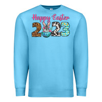 Ocean Blue Happy Easter 2023 Easter Day Premium Sweatshirt - Neo Western