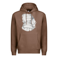 Chestnut 2 volleyball patch Premium Hoodie - AdoDesignShop