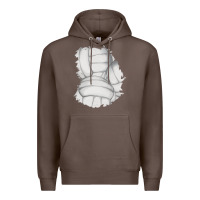 Coffee 2 volleyball patch Premium Hoodie - AdoDesignShop
