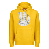 Lemon 2 volleyball patch Premium Hoodie - AdoDesignShop