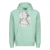 Seafoam 2 volleyball patch Premium Hoodie - AdoDesignShop