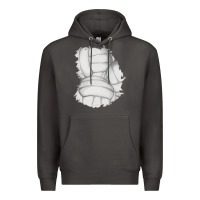 Smoke 2 volleyball patch Premium Hoodie - AdoDesignShop