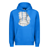 True Royal 2 volleyball patch Premium Hoodie - AdoDesignShop