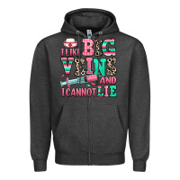 Charcoal Heather i like big veins and i cannot lie Zipper Hoodie - RanaPortraitStore