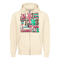 Sandshell i like big veins and i cannot lie Zipper Hoodie - RanaPortraitStore