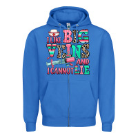 True Royal i like big veins and i cannot lie Zipper Hoodie - RanaPortraitStore