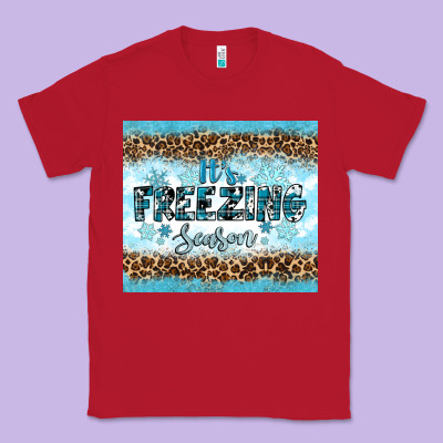 Its Freezing Classic Tee Designed By Ranaportraitstore