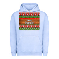 Pigment Grape Ice merry christmas knitted reindeer pattern Urban Hoodie - Jasminsmagicworld