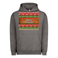 Pigment Tornado merry christmas knitted reindeer pattern Urban Hoodie - Jasminsmagicworld