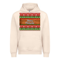 Sandshell merry christmas knitted reindeer pattern Urban Hoodie - Jasminsmagicworld