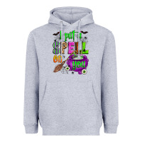 Heather Grey i put a spell on you Heavyweight Hoodie - Zillion Design Studio