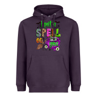 Plum i put a spell on you Heavyweight Hoodie - Zillion Design Studio