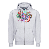 Heather Grey gastro crew Zipper Hoodie - RanaPortraitStore