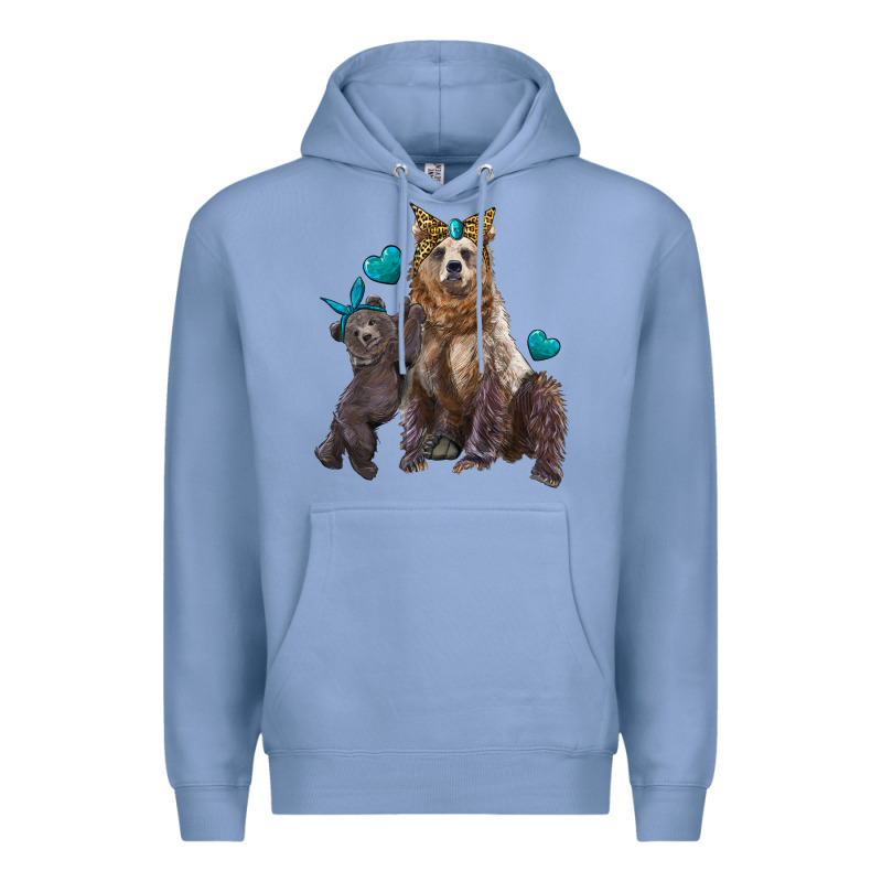 Mama Bear And Baby Bear Premium Hoodie by Artiststas | Teevron