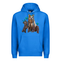 True Royal mama bear and baby bear Premium Hoodie - Artiststas