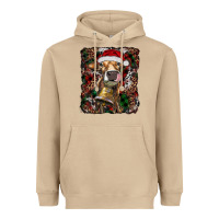 Mushroom christmas heifer with leoard and cowhide Heavyweight Hoodie - RanaPortraitStore