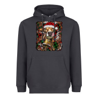 Smoke christmas heifer with leoard and cowhide Heavyweight Hoodie - RanaPortraitStore