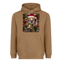 Christmas Heifer With Leoard And Cowhide Heavyweight Hoodie | Teevron