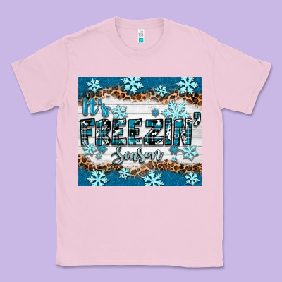 It's Freezin Season Classic Tee Designed By Ranaportraitstore