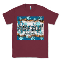 Burgundy it's freezin season Classic Tee - RanaPortraitStore