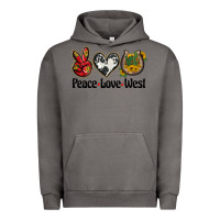 Pigment Tornado peace love west Urban Hoodie - BarkalooDesign