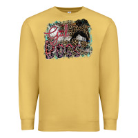 Antique Gold girl boss Premium Sweatshirt - SublimationCraftShop