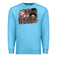 Ocean Blue girl boss Premium Sweatshirt - SublimationCraftShop