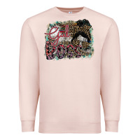 Pale Pink girl boss Premium Sweatshirt - SublimationCraftShop
