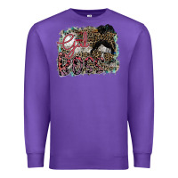 Purple girl boss Premium Sweatshirt - SublimationCraftShop