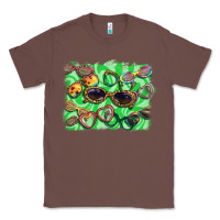 Chestnut sunglasses background Classic Tee - BarkalooDesign
