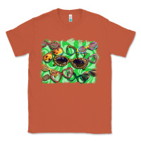 Copper sunglasses background Classic Tee - BarkalooDesign