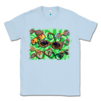 Dusty Blue sunglasses background Classic Tee - BarkalooDesign