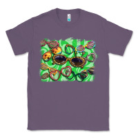 Lavender sunglasses background Classic Tee - BarkalooDesign