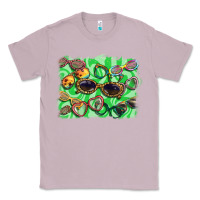 Lilac sunglasses background Classic Tee - BarkalooDesign