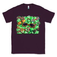 Plum sunglasses background Classic Tee - BarkalooDesign