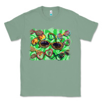 Sage sunglasses background Classic Tee - BarkalooDesign