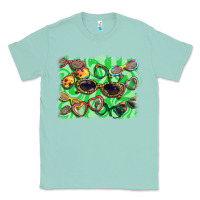 Seafoam sunglasses background Classic Tee - BarkalooDesign