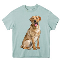 Arona Labrador Retriever llustrations Heavy Core Tee - LillyAllenDesigns