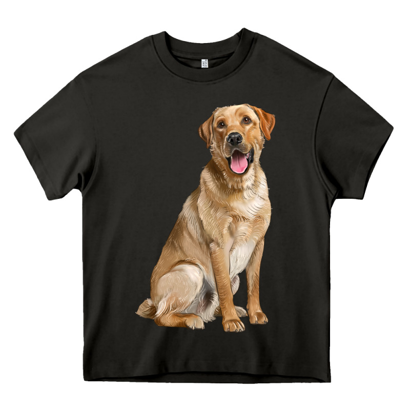 Labrador Retriever Llustrations Heavy Core Tee by LillyAllenDesigns | Teevron
