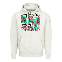My Favorite Nurse Calls Me Mom Zipper Hoodie | Teevron