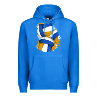 Volleyball Patch Premium Hoodie | Teevron
