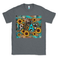 Charcoal Heather just pray Classic Tee - RanaPortraitStore