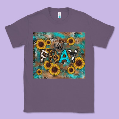 Just Pray Classic Tee Designed By Ranaportraitstore