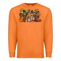 Carrot Welcome Fall Pumpkin Premium Sweatshirt - CowhideDigitalArt