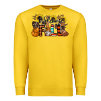 Lemon Welcome Fall Pumpkin Premium Sweatshirt - CowhideDigitalArt