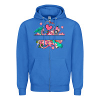 True Royal nurse flowers custom name design Zipper Hoodie - RanaPortraitStore