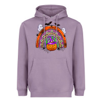 Lavender halloween rainbow Heavyweight Hoodie - Zillion Design Studio