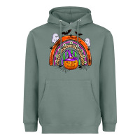Sage halloween rainbow Heavyweight Hoodie - Zillion Design Studio
