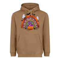 Toasted Coconut halloween rainbow Heavyweight Hoodie - Zillion Design Studio
